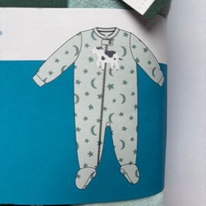 NWT Carter 5T Fleece Onesie Cow - Neutral